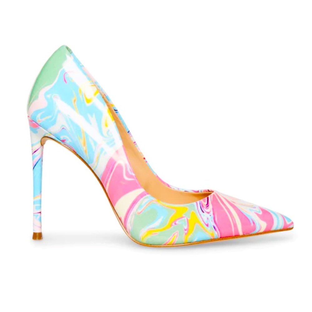 Multicolor Steve Madden Sz 7.5 Vala Pumps